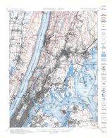 Topographic Sheet 002 - New York - New Jersey Harlem Quadrangle, New York City 1902 Geological Atlas of the United States Vol 83
